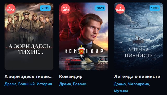 Кинематографическая палитра: от аниме до классики Кинематографическая палитра: от аниме до классики
